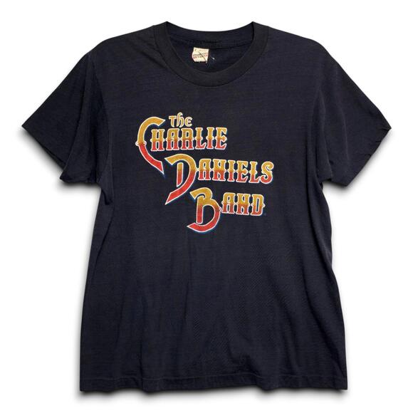Screen Stars Other - Vintage Screen Stars 1983 The Charlie Daniels Band Decade Of Hits Tour Shirt - L